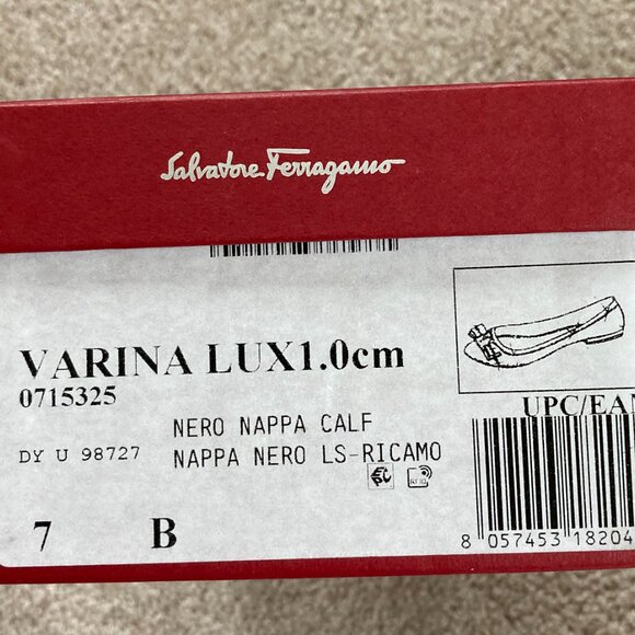 New Salvatore Ferragamo Varina Flats - Picture 15 of 16
